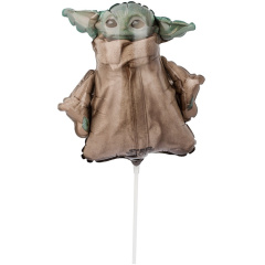 A Шар (11"/28 см) Мини-фигура, Звездные Войны, Малыш Йода, 1 шт.