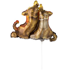 A Шар (11"/28 см) Мини-фигура, Король Лев, Симба и Нала, 1 шт.